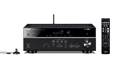 Yamaha MusicCast RX-V483 - Receptor AV, Color Negro