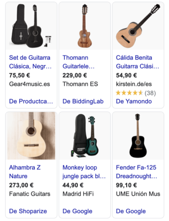 comprar guitarra